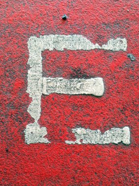 Sıkıntılı Durum Tipografisi ile Yazılan Sözcükler Fidye Mektubu E Bulundu