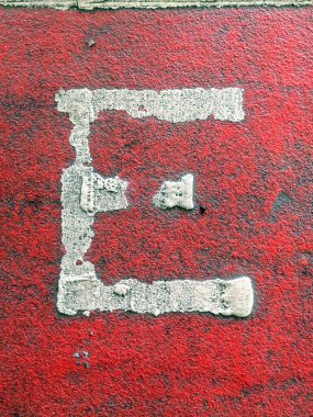 Sıkıntılı Durum Tipografisi ile Yazılan Sözcükler Fidye Mektubu E Bulundu