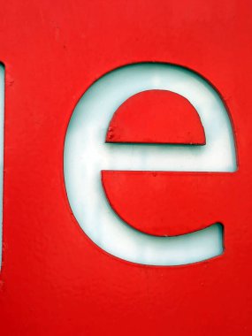 Sıkıntılı Durum Tipografisi ile Yazılan Sözcükler Fidye Mektubu E Bulundu