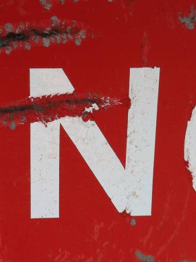 Sıkıntılı Durum Tipografisi ile Yazılan Kelimeler Fidye Mektubu N 'yi Buldu