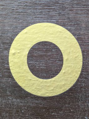 Sıkıntılı Durum Tipografisi ile Yazılan Kelimeler Fidye Mektubu Bulundu