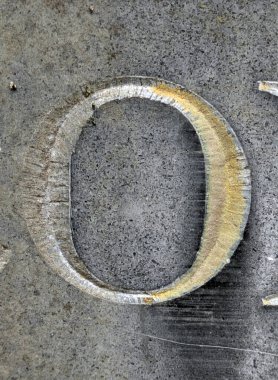 Sıkıntılı Durum Tipografisi ile Yazılan Kelimeler Fidye Mektubu Bulundu