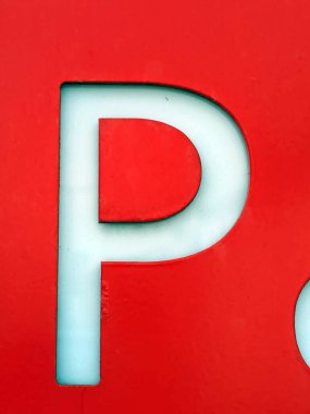 Sıkıntılı Durum Tipografisi ile Yazılan Sözcükler Fidye Mektubu P Bulundu