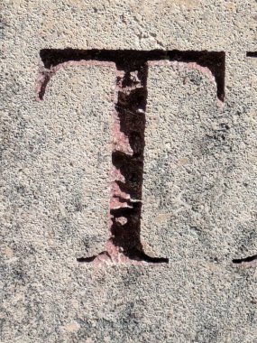 Sıkıntılı Durum Tipografisi ile Yazılan Kelimeler Fidye Mektubu T Bulundu