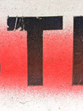 Sıkıntılı Durum Tipografisi ile Yazılan Kelimeler Fidye Mektubu T Bulundu