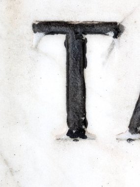 Sıkıntılı Durum Tipografisi ile Yazılan Kelimeler Fidye Mektubu T Bulundu