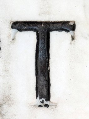 Sıkıntılı Durum Tipografisi ile Yazılan Kelimeler Fidye Mektubu T Bulundu