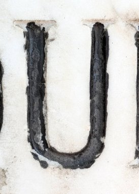 Sıkıntılı Durum Tipografisi ile Yazılan Sözcükler Fidye Mektubunu Bulundu