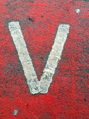 Sıkıntılı Durum Tipografisinde Yazılan Sözcükler Fidye Mektubu V 'yi Buldu