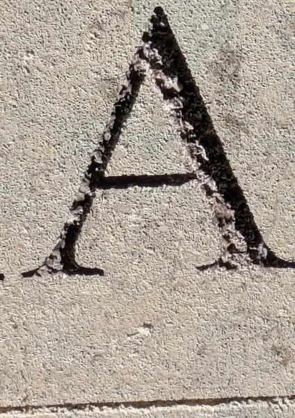 Sıkıntılı Durum Tipografisi ile Yazılan Sözcükler Fidye Mektubu A 'yı Buldu