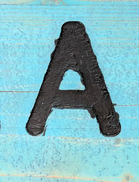 Sıkıntılı Durum Tipografisi ile Yazılan Sözcükler Fidye Mektubu A 'yı Buldu