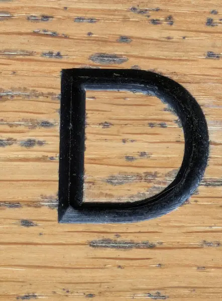 Sıkıntılı Durum Tipografisi ile Yazılan Kelimeler Fidye Mektubu D 'yi Buldu