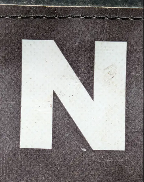 Sıkıntılı Durum Tipografisi ile Yazılan Kelimeler Fidye Mektubu N 'yi Buldu