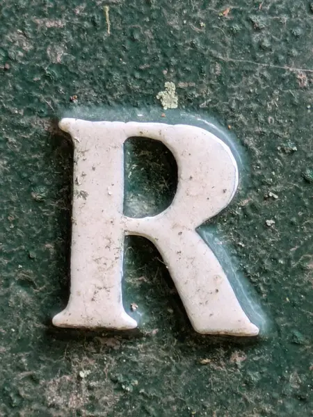 Sıkıntılı Durum Tipografisi ile Yazılan Kelimeler Fidye Mektubu R 'yi Buldu