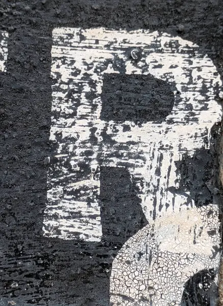 Sıkıntılı Durum Tipografisi ile Yazılan Kelimeler Fidye Mektubu R 'yi Buldu