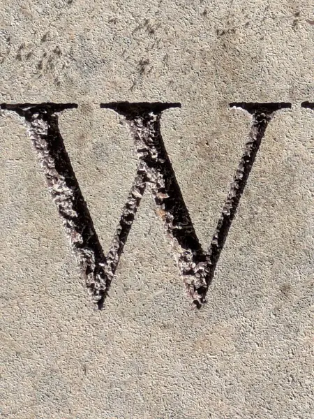 Sıkıntılı Durum Tipografisi ile Yazılan Sözcükler Fidye Mektubu W 'yu Buldu