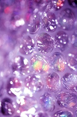 Soyut Baloncuk Paket Plastik Daireler Parlak Renkli Arkaplan