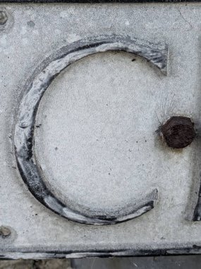 Sıkıntılı Durum Tipografisi ile Yazılan Sözcükler Fidye Harfi C Bulundu