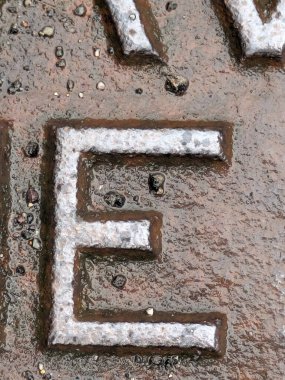 Sıkıntılı Durum Tipografisi ile Yazılan Sözcükler Fidye Mektubu E Bulundu