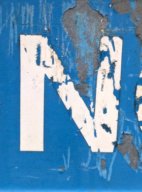 Sıkıntılı Durum Tipografisi ile Yazılan Kelimeler Fidye Mektubu N 'yi Buldu