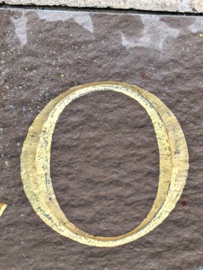 Sıkıntılı Durum Tipografisi ile Yazılan Kelimeler Fidye Mektubu Bulundu