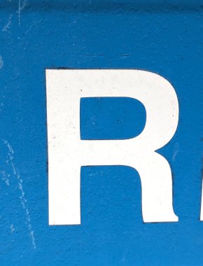 Sıkıntılı Durum Tipografisi ile Yazılan Kelimeler Fidye Mektubu R 'yi Buldu