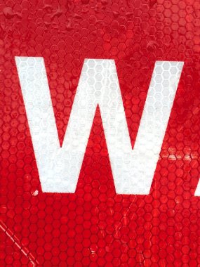 Sıkıntılı Durum Tipografisi ile Yazılan Sözcükler Fidye Mektubu W 'yu Buldu