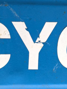 Sıkıntılı Durum Tipografisi ile Yazılan Kelimeler Fidye Mektubu Y 'yi Buldu