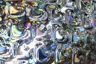 Soyut holografik velentinler, parlayan kalpleri severler.