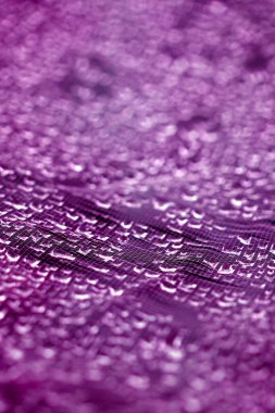 Dantel çizgilerdeki soyut su damlacıkları yumuşak ve güzel arkaplanı doldurur