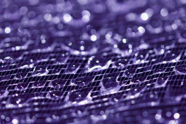 Dantel çizgilerdeki soyut su damlacıkları yumuşak ve güzel arkaplanı doldurur