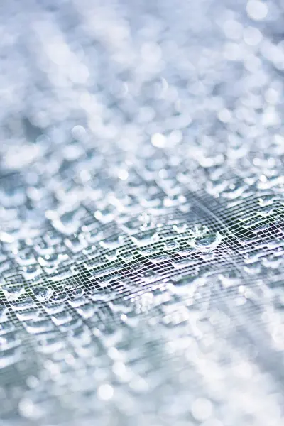 Dantel çizgilerdeki soyut su damlacıkları yumuşak ve güzel arkaplanı doldurur