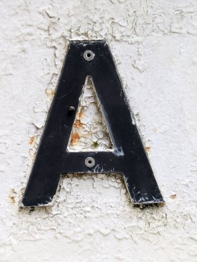 Sıkıntılı Durum Tipografisi ile Yazılan Sözcükler Fidye Mektubu A 'yı Buldu