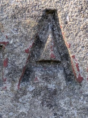 Sıkıntılı Durum Tipografisi ile Yazılan Sözcükler Fidye Mektubu A 'yı Buldu