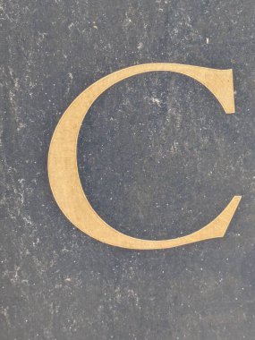 Sıkıntılı Durum Tipografisi ile Yazılan Sözcükler Fidye Harfi C Bulundu