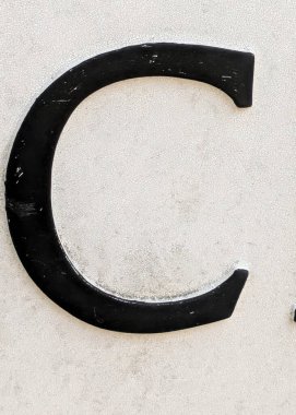 Sıkıntılı Durum Tipografisi ile Yazılan Sözcükler Fidye Harfi C Bulundu