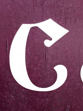 Sıkıntılı Durum Tipografisi ile Yazılan Sözcükler Fidye Harfi C Bulundu