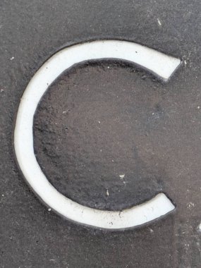 Sıkıntılı Durum Tipografisi ile Yazılan Sözcükler Fidye Harfi C Bulundu