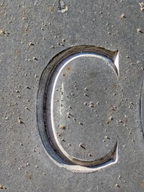 Sıkıntılı Durum Tipografisi ile Yazılan Sözcükler Fidye Harfi C Bulundu