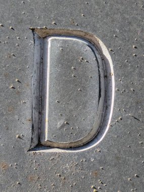 Sıkıntılı Durum Tipografisi ile Yazılan Kelimeler Fidye Mektubu D 'yi Buldu