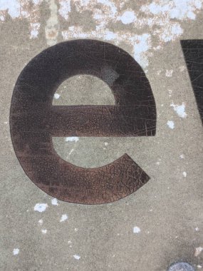 Sıkıntılı Durum Tipografisi ile Yazılan Sözcükler Fidye Mektubu E Bulundu