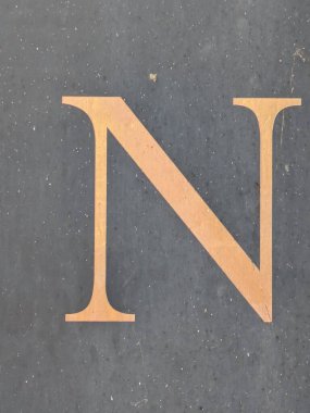 Sıkıntılı Durum Tipografisi ile Yazılan Kelimeler Fidye Mektubu N 'yi Buldu