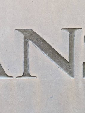 Sıkıntılı Durum Tipografisi ile Yazılan Kelimeler Fidye Mektubu N 'yi Buldu