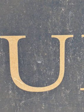 Sıkıntılı Durum Tipografisi ile Yazılan Sözcükler Fidye Mektubunu Bulundu