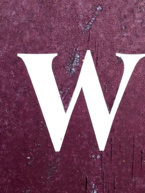 Sıkıntılı Durum Tipografisi ile Yazılan Sözcükler Fidye Mektubu W 'yu Buldu