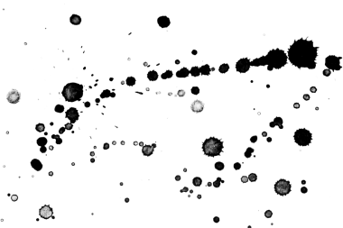 Soyut grunge siyah ve beyaz sıkıntılı doku sıçrama boya lekeleri şeffaf kaplama arka plan