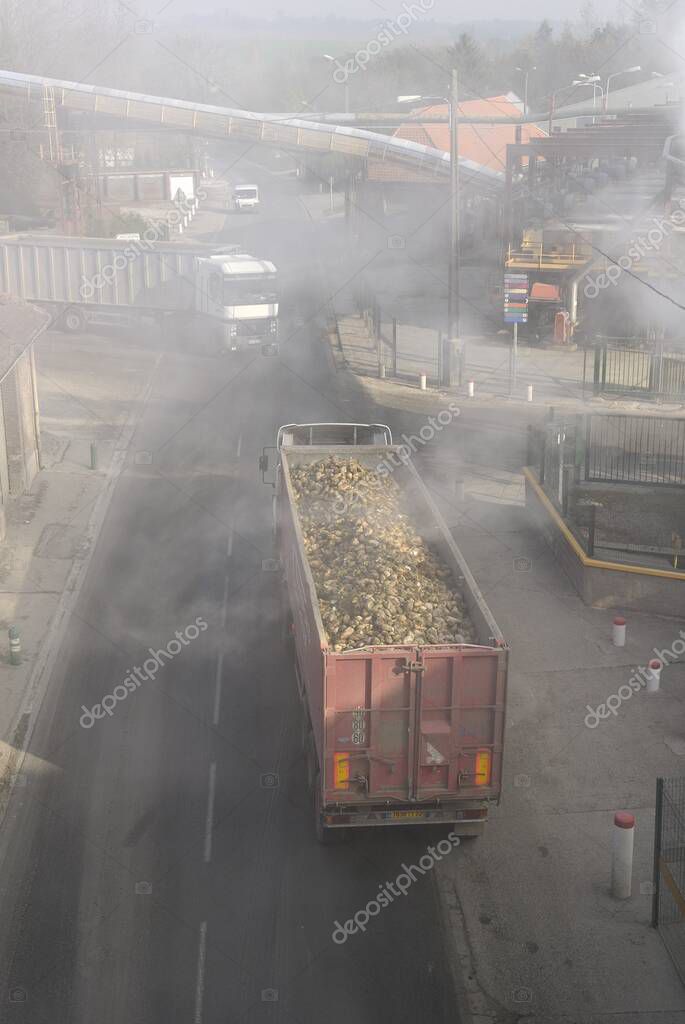 Refinería azucarera de SainteEmilie que es miembro del Grupo Cristal