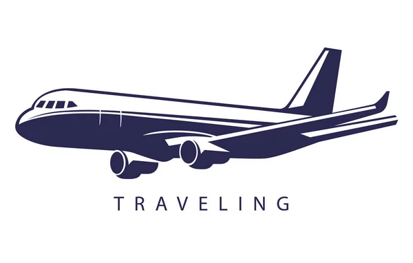 Travel modern logo design,Air Travel illustration