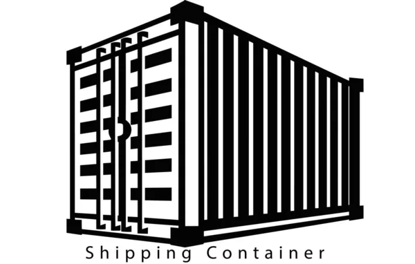 Taşıyıcı simgesi, modern konteyner veya metal kutu logosu tasarımı.