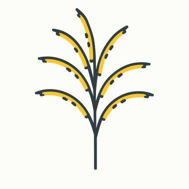 Sokak ışığı vektör simgesi. Lamppost düz silueti.